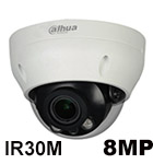 CAMARA DOMO IP 8MP DAHUA IPC-HDBW1831R-S IK10 WDR