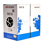 ROLLO DE CABLE UTP CAT 6E HIKVISION DS-1LN6-UE-W