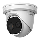 CAMARA DOMO IP 4MP TERMICA HIKVISION DS-2TD1217B-3/6PA(B) DETECCION DE TEMPERATURA