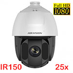 CAMARA DOMO PTZ 2MP 25X IR 150 MTS HIKVISION DS-2AE5225TI-A