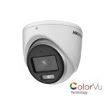 HIKVISION DS-2CE70KF0T-LPFS Cámara Domo 5 Megapíxeles  ColorVu  con Audio