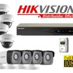 Kit 8 Cámaras Seguridad IP 2 Megapixeles con POE Hikvision KITIP8_2MP