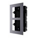 MONTAJE EMPOTRADO PARA DOS MODULOS DE VIDEOPORTERO HIKVISION DS-KD-ACF2/PLASTIC