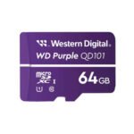 Western Digital MICROSD-64GB MICROSD 64GB Para Video Vigilancia - PURPLE